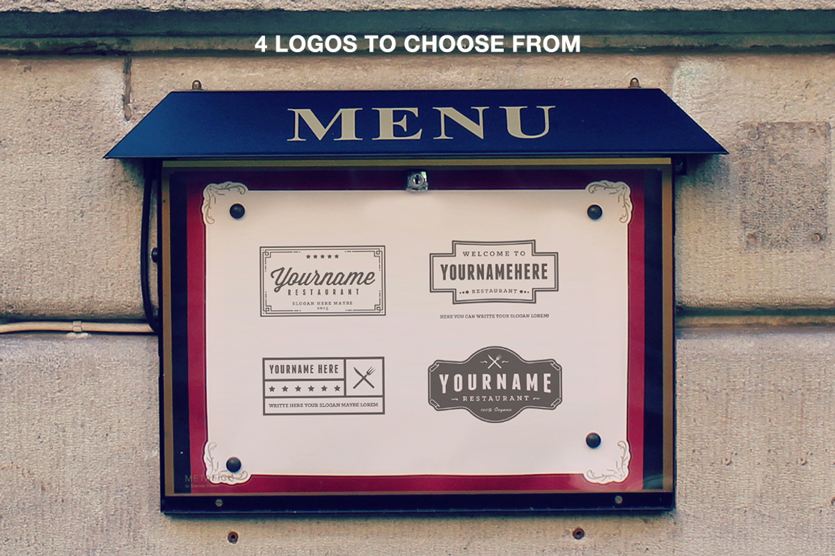 Classy Food Menu 4, a Brochure Template by Luuqas Design (Photo 5 of 10)