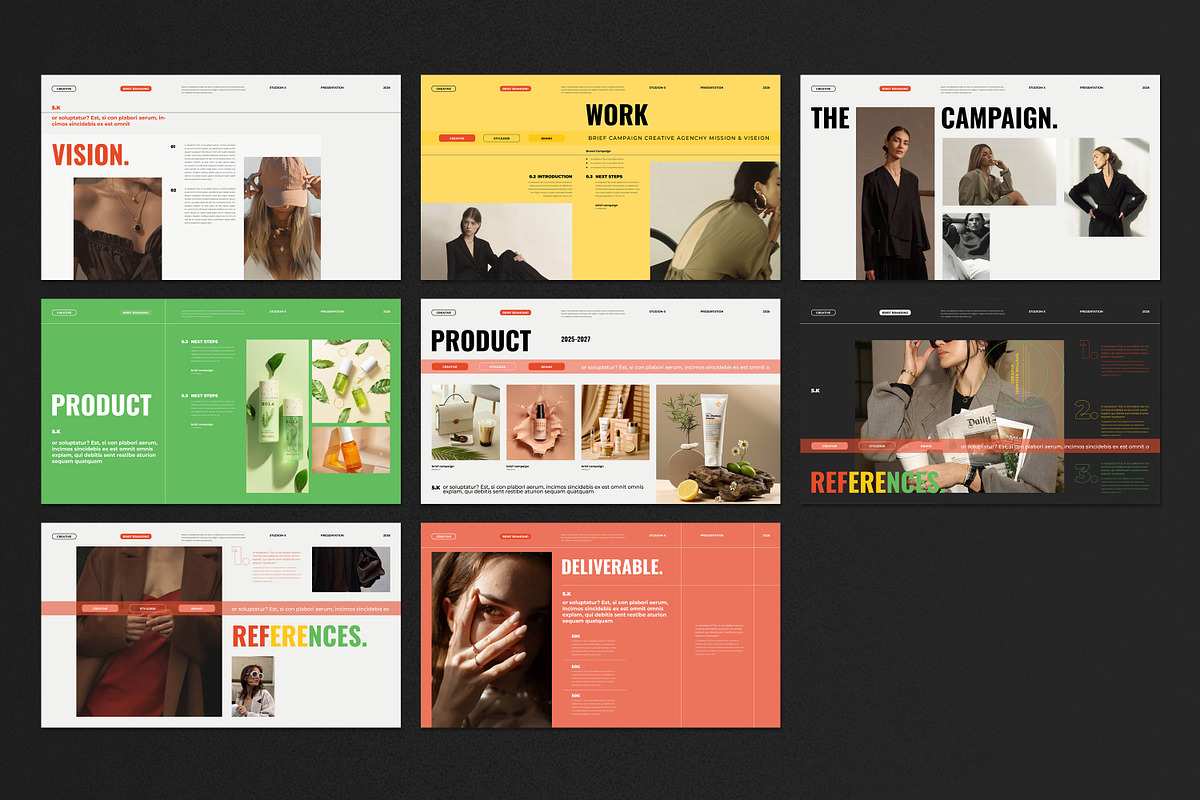 Brief Campaign Presentation Template preview 5