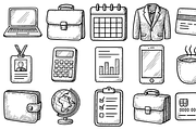 Business Finance Icon Set, an Object Graphic by nikagraphic (Thumbnail 1 of 3)