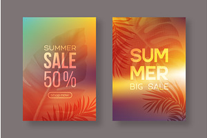 Summer Sale poster design. Best, an Illustration by Liudmyla Matviiets