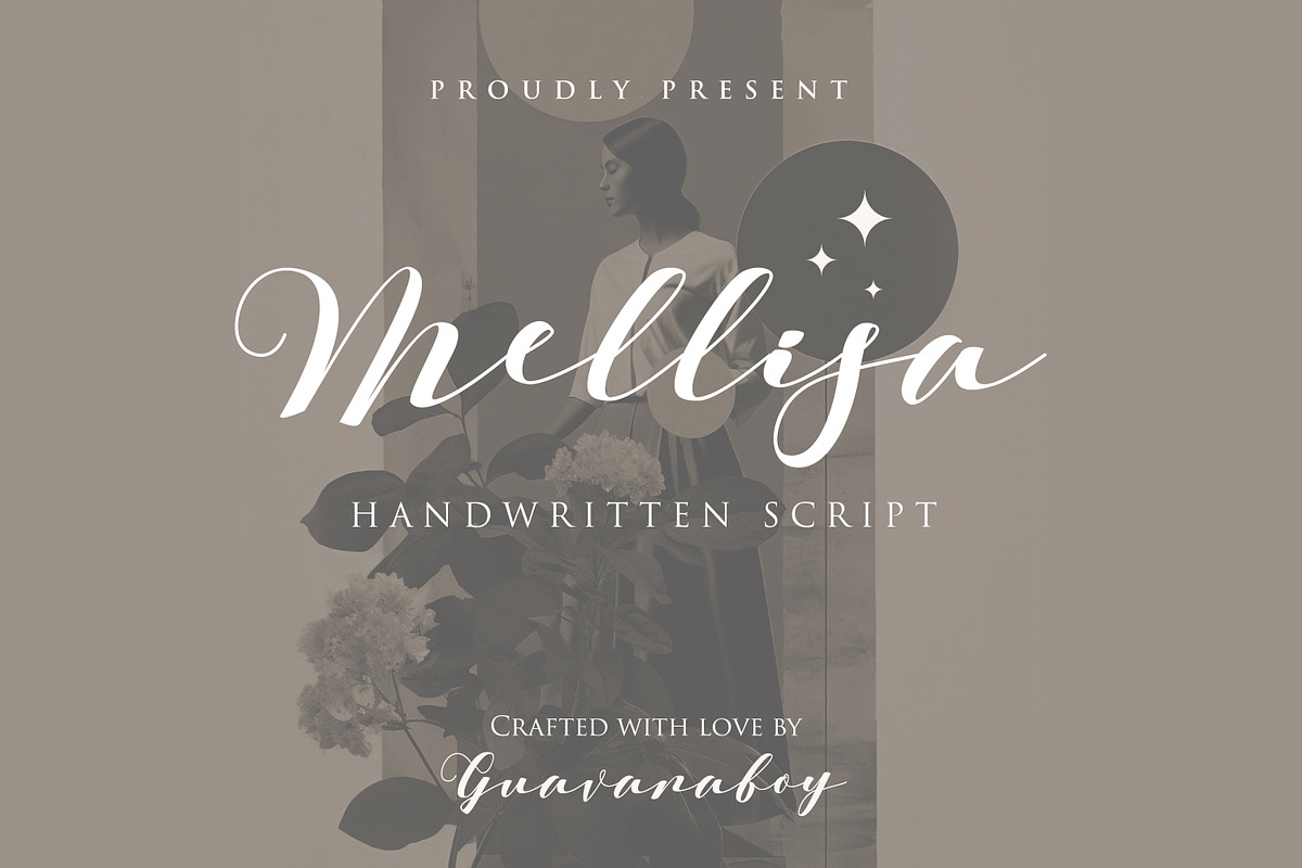 Mellisa Modern Handwritten Font, a Handwritten Font by Guavanaboy (Photo 1 of 8)