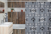 Monochrome Western Aztec Tribal, a Pattern Graphic by PPEthnicDecorPattern (Thumbnail 5 of 10)