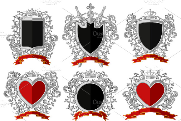 Set Of Coat Of Arms