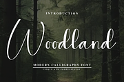 Woodland, a Handwritten Font by InermediaSTUDIO (Thumbnail 1 of 8)