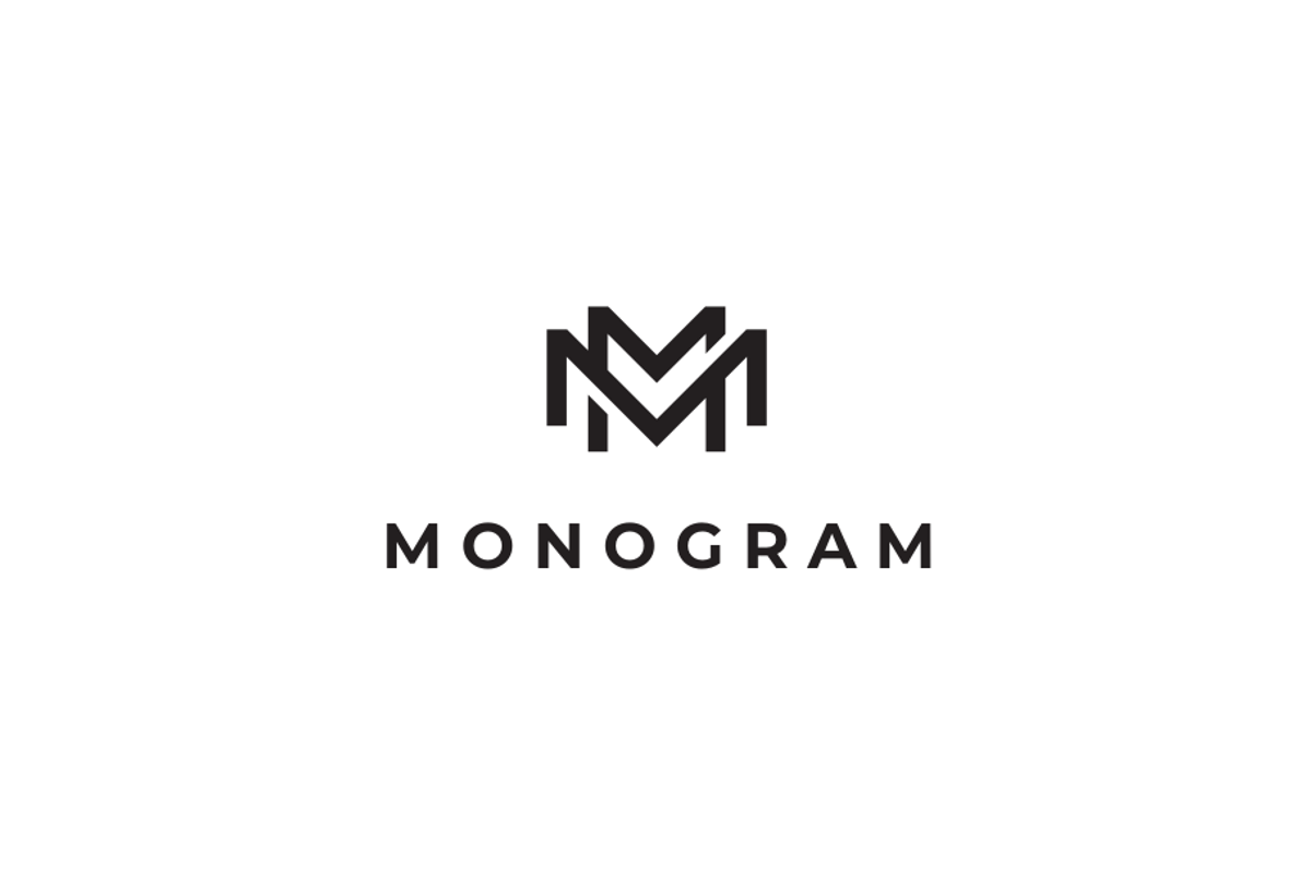 Monogram Letter M MM Logo Design, a Branding & Logo Template by johnkent (Photo 2 of 3)
