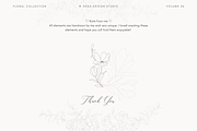 Minimal Lineart Magnolia Flowers, an Illustration by Saga Design Studio (Thumbnail 5 of 5)