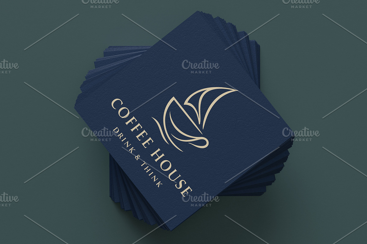 Coffee Cup Logo, an Illustration by PushLogo (Photo 3 of 3)