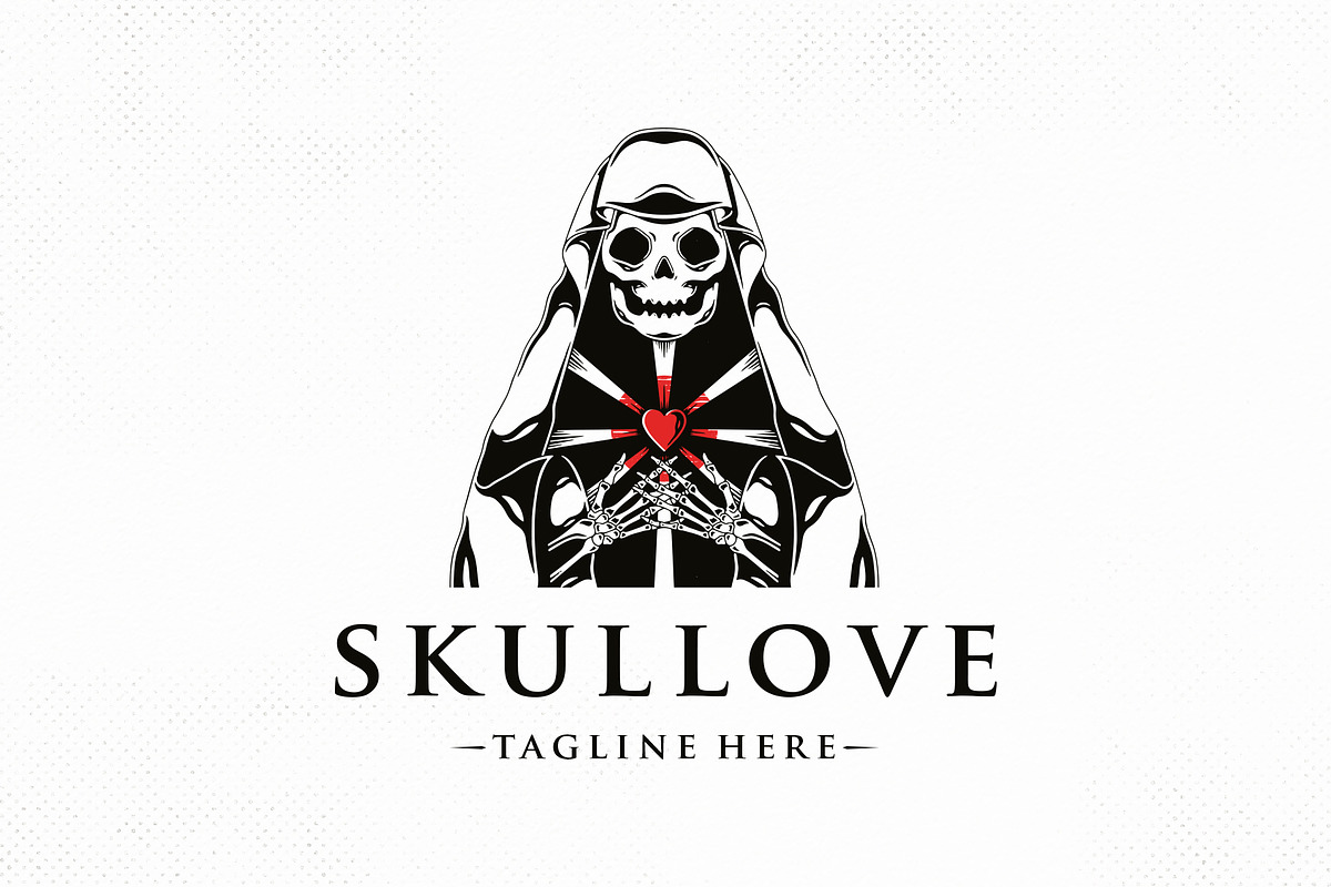 Death Dealer Love Logo Template, a Branding & Logo Template by vectorwithin (Photo 1 of 5)