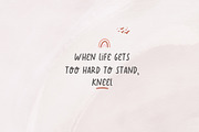 Script Font Rational Mood, a Script Font by pixelcolours (Thumbnail 12 of 15)