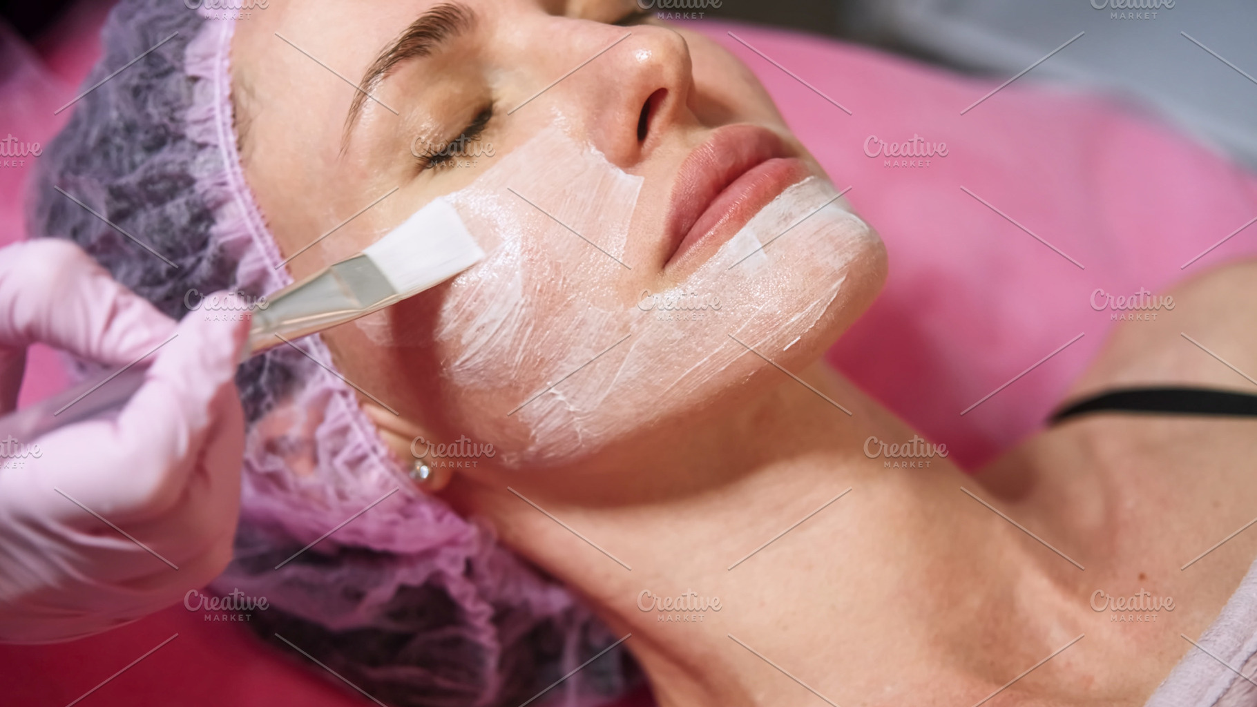 Peeling mask skin rejuvenation hand, a Person Photo by Photo Drive Studio