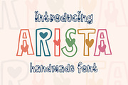 Arista, a Sans Serif Font by caocastudio (Thumbnail 1 of 4)