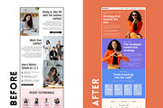 The Strategist Brand Website Design, a Landing Page Template by thecyella.co (Thumbnail 4 of 5)