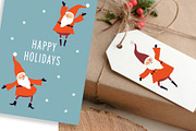 Christmas Gnomes, a Seasonal Illustration by lenlis (Thumbnail 6 of 6)