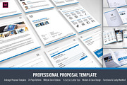 Simple Proposal Template Indesign, a Stationery Template by Shop Mockpro (Thumbnail 1 of 20)