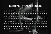 Gripe Typeface, a Sans Serif Font by Foxtype (Thumbnail 5 of 5)