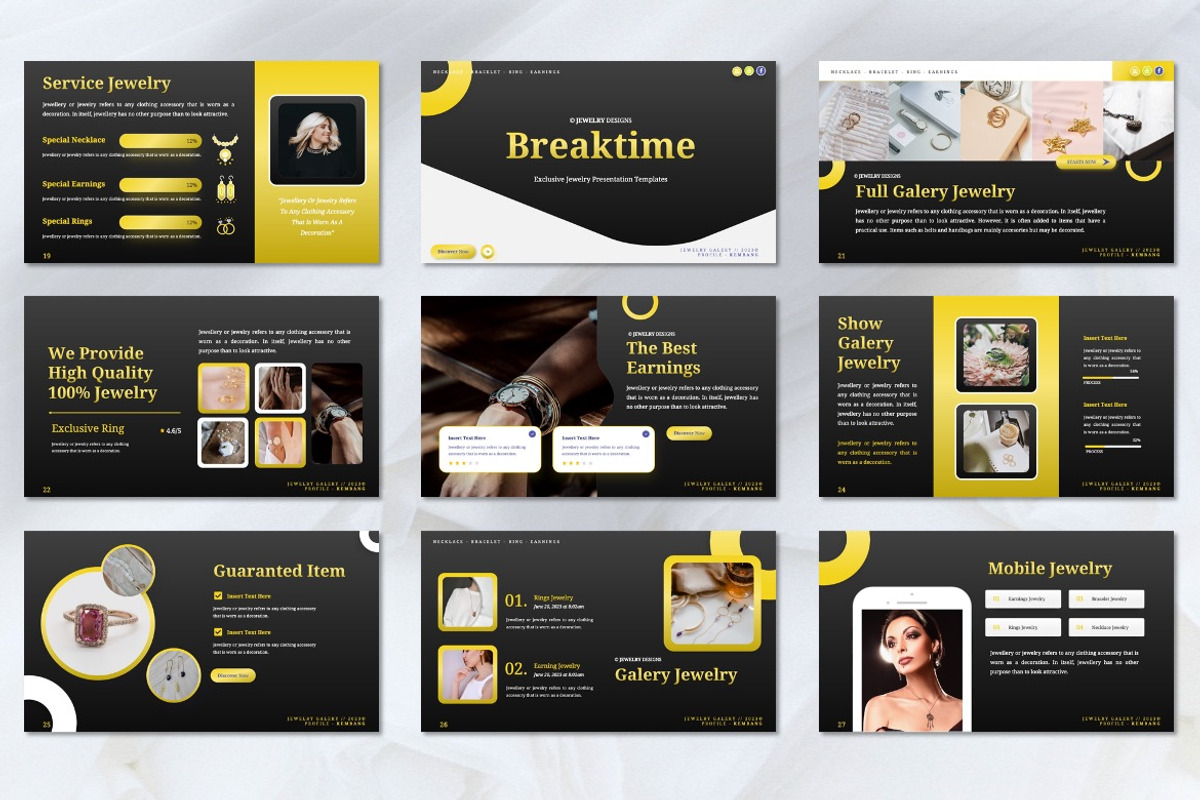 Kembang - Jewelry Googleslide, a Presentation Template by Dhabee (Photo 3 of 8)