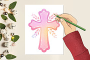 Pastel Brushstroke Easter PNG Bundle, an Illustration by RobertsArt (Thumbnail 7 of 7)