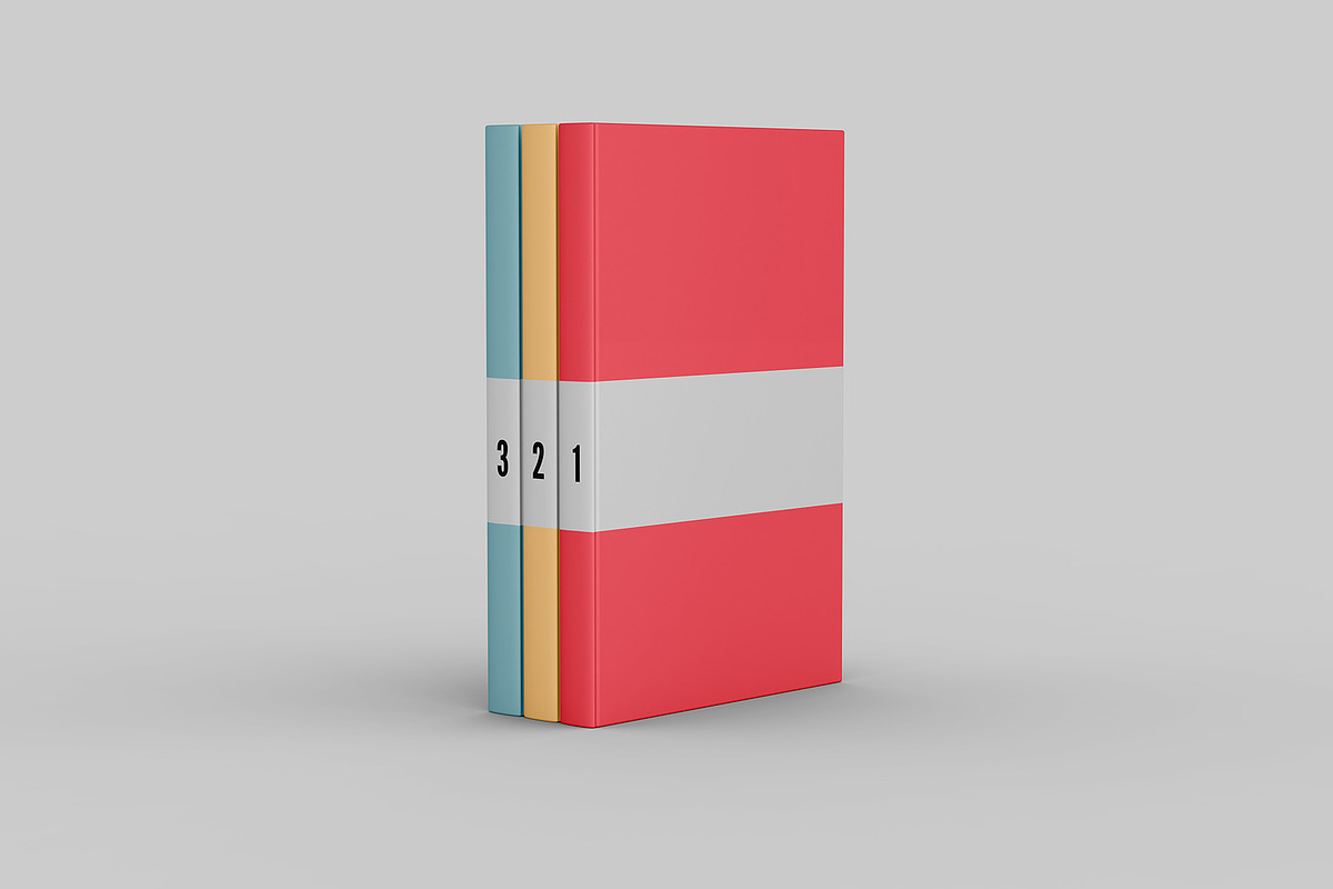 Books Set Mockup - 10 views, a Books & Magazine Mockup by Illusiongraphic (Photo 4 of 21)