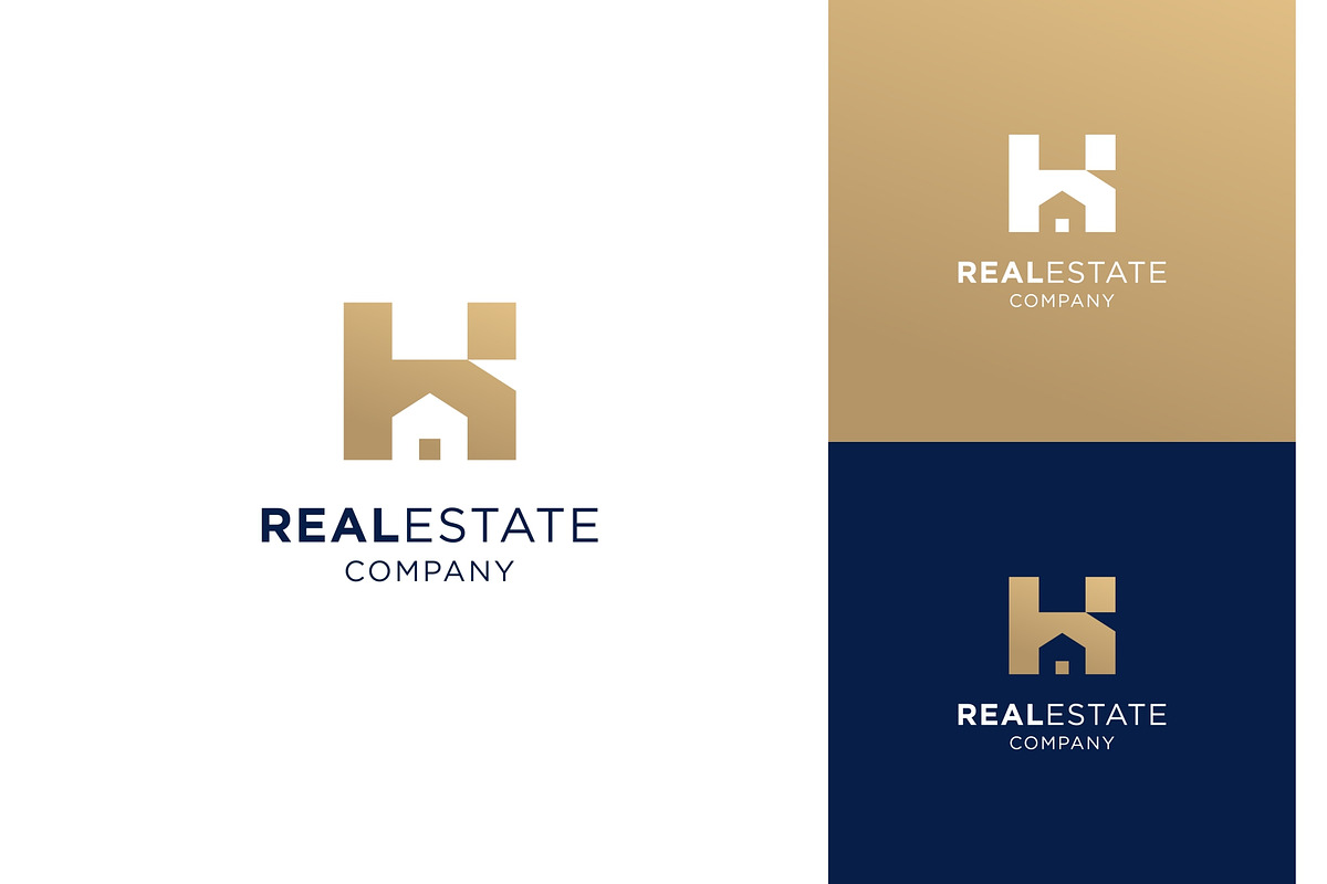 Letter H Home Gold Logo, a Branding & Logo Template by ika trisiana (Photo 1 of 2)