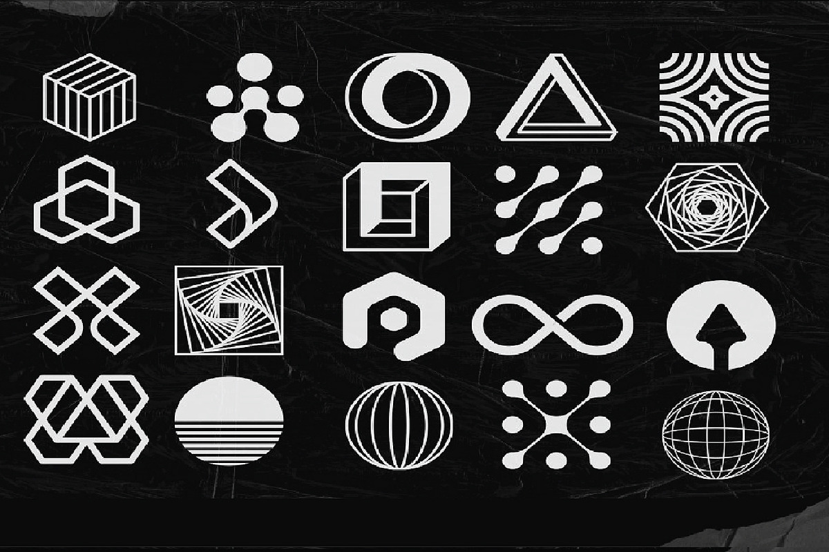 125+ Abstract Geometric Shapes, a Shape Add-On by Chipshpow Graphics (Photo 9 of 11)
