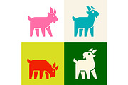 Goat Logo, a Graphic by NataliiaVolyk (Thumbnail 2 of 6)
