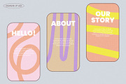 Playful Lines - Abstract Backgrounds, a Background Graphic by Léo Alexandre (Thumbnail 10 of 14)