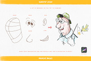 Faces & Emotions Procreate Brush, a Brush Add-On by Spasibenko Art (Thumbnail 5 of 10)