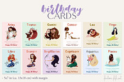 Zodiac girls, an Illustration by Fantom Fifi Art (Thumbnail 6 of 7)