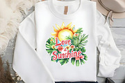 Love Summer Sublimation Bundle, an Illustration by DreamCafeArt (Thumbnail 5 of 5)