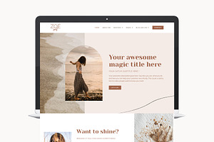 Boho WordPress Theme Elementor