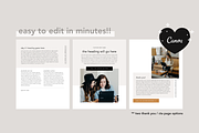 4 Day Challenge Lead Magnet | Canva, a Magazine Template by molly ho studio (Thumbnail 4 of 6)