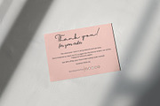 Simple thank you card template canva, a Card Template by DesignArts (Thumbnail 3 of 4)