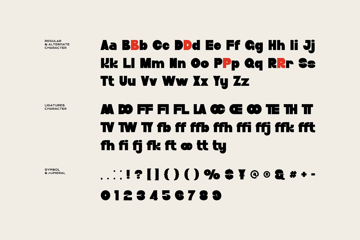 Rich Taste - Bold Display Font, a Sans Serif Font by Imoodev (Photo 5 of 5)