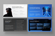 Futuristic Presentation Template, a Presentation Template by BrandPacks (Thumbnail 3 of 7)