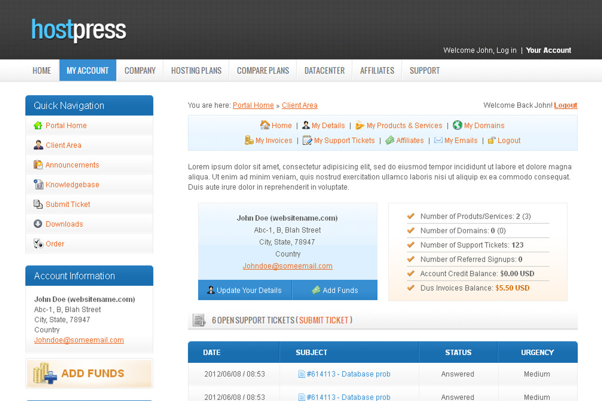 HostPress HTML Template, a Websites & App Template by templatation (Photo 3 of 5)