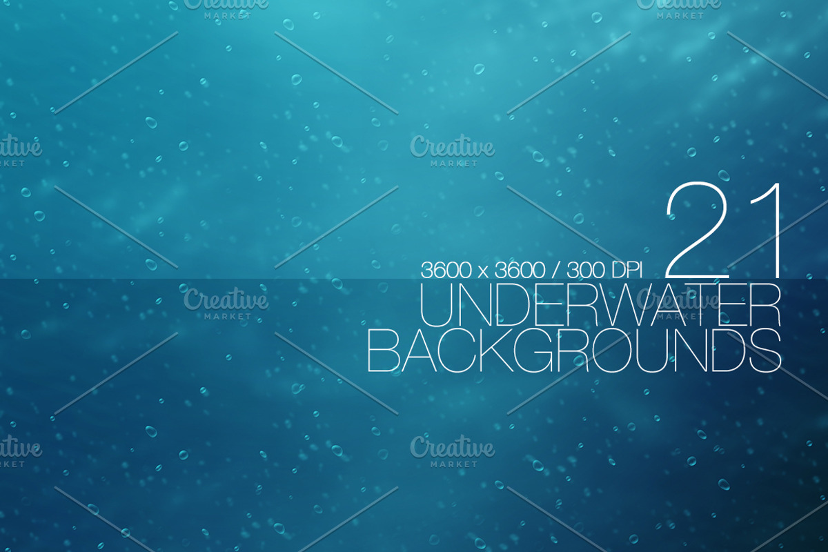 21 Underwater Backgrounds, a Texture Graphic by Orange Fox (Photo 1 of 5)