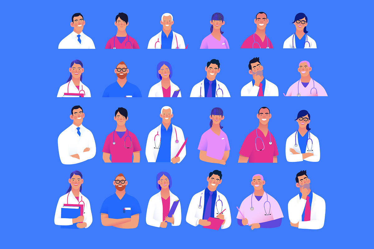 Part 1 Medical illustration, Color 2, a Healthcare Illustration by Grivina's shop (Photo 2 of 9)