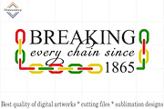 Combo Juneteenth Sublimation Design, a Decorative Illustration by DiamondShop (Thumbnail 6 of 21)