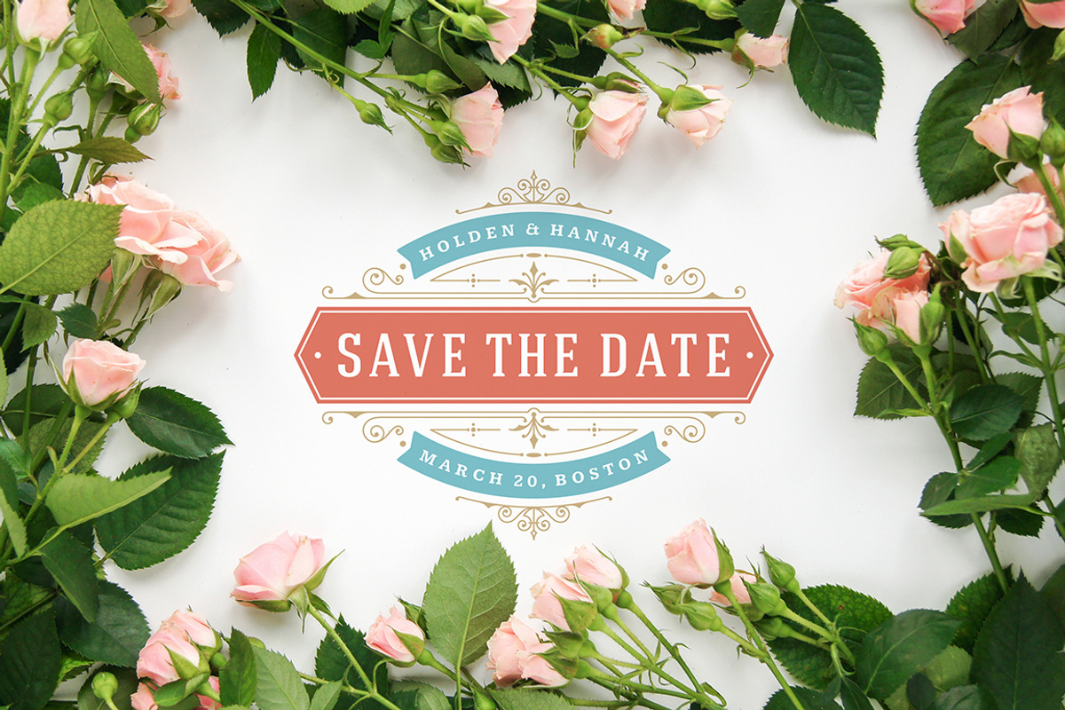18 Wedding Logos and Badges, a Branding & Logo Template by Vasya Kobelev (Photo 11 of 12)