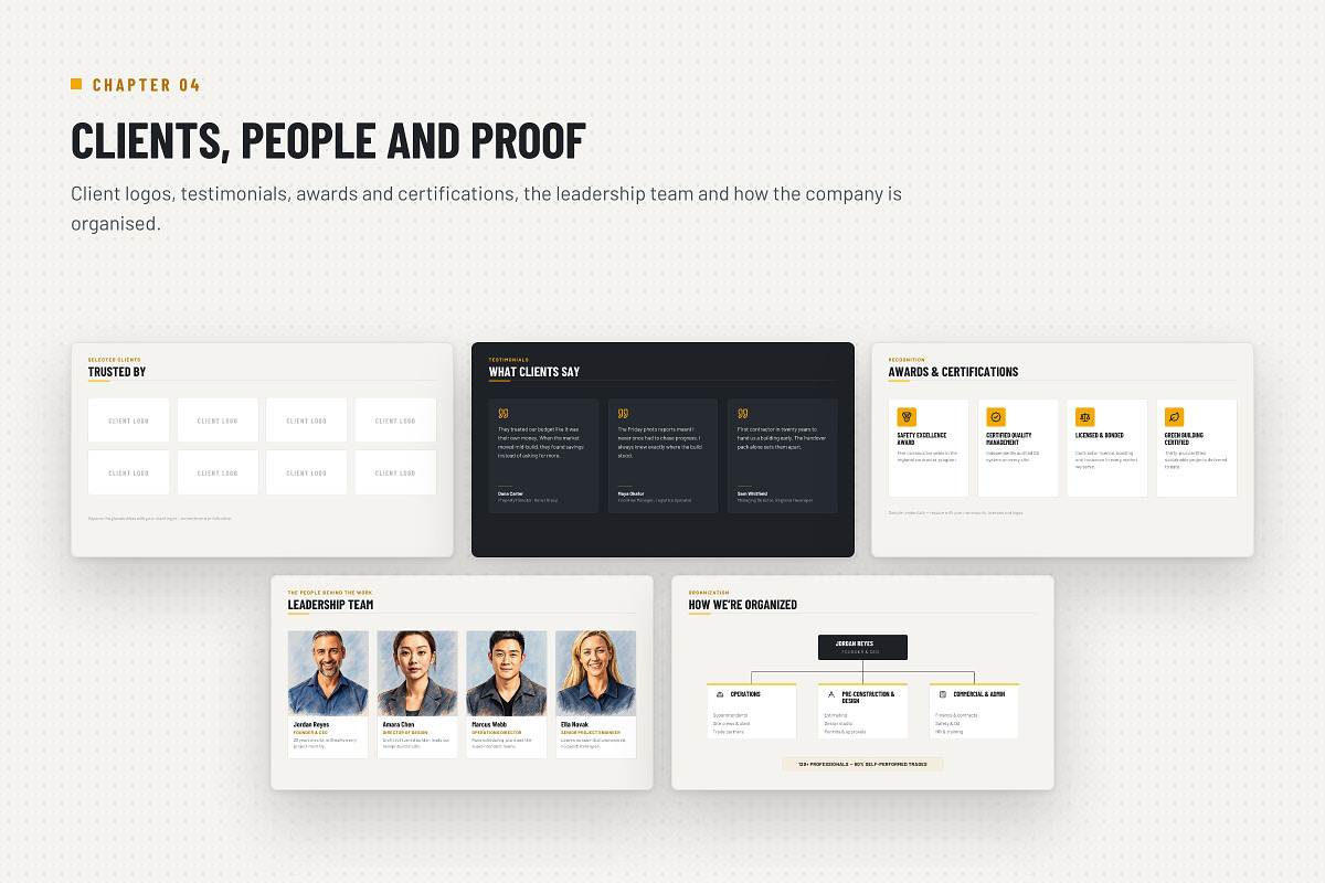Construction PowerPoint Template, a Presentation Template by Deck Atelier (Photo 11 of 15)