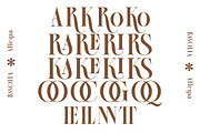Angitra - Elegant Ligature Serif, a Serif Font by Luna Shop (Thumbnail 2 of 11)