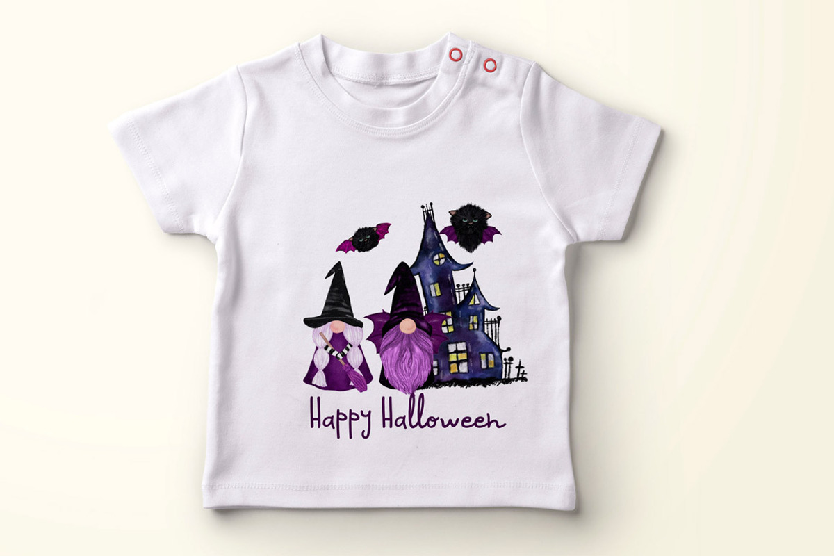 Halloween Kids clipart Cute Gnomes, an Illustration by vivastarkids (Photo 4 of 8)