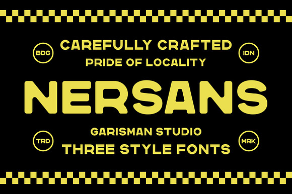 Nersans - Vintage Font [3 Styles] preview 2