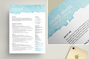 resume template word creative, a Resume Template by PinkJellyfish (Thumbnail 4 of 4)