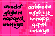 LoveXXBomb, a Sans Serif Font by BBtypeStudios (Thumbnail 7 of 7)