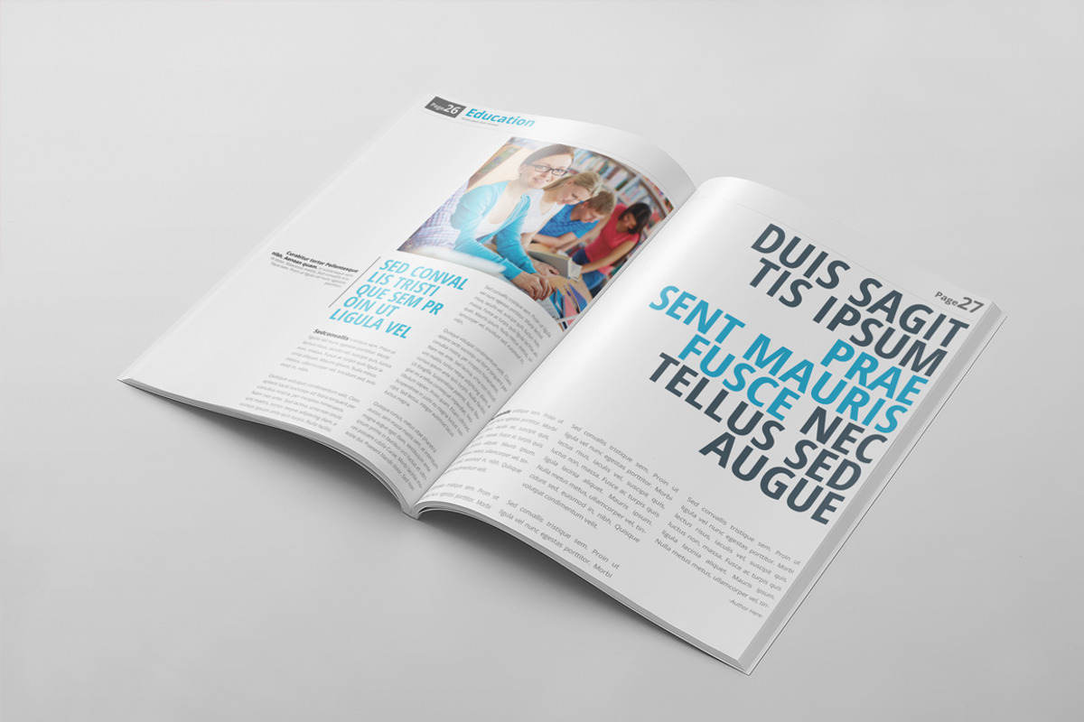 Magazine Template 40, a Magazine Template by pmvch (Photo 14 of 30)