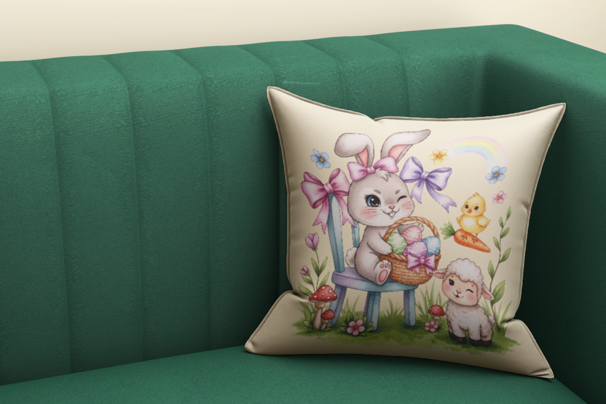 Pastel Retro Easter PNG Clipart Set,, an Animal Illustration by KennedyStudio (Photo 4 of 4)