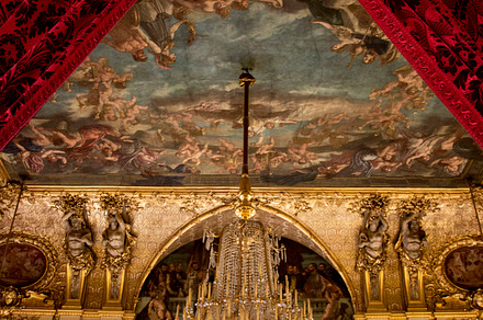 Chandelier in the Louvre, Paris, an Arts & Entertainment Photo by Girl North