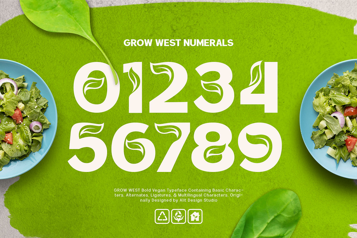 Grow West Nature Typeface, a Sans Serif Font by alit design (Photo 9 of 16)