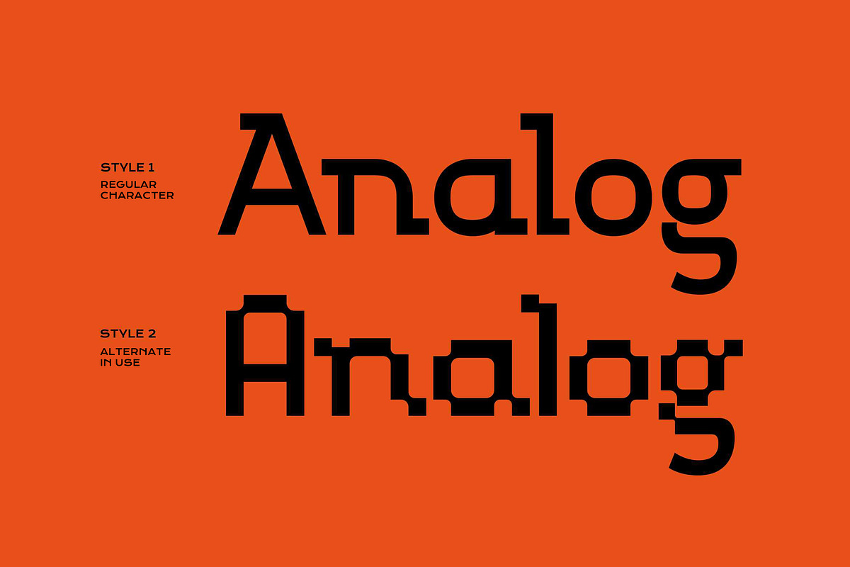 Nobula Hubiont - Monospaced Font, a Sans Serif Font by Imoodev (Photo 2 of 5)
